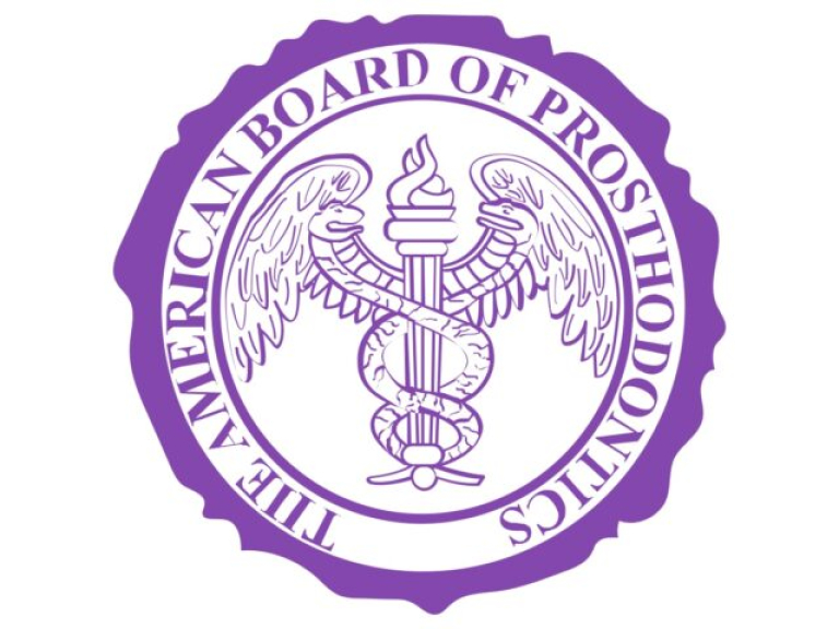 Discover the significance of the American Board of Prosthodontics seal.